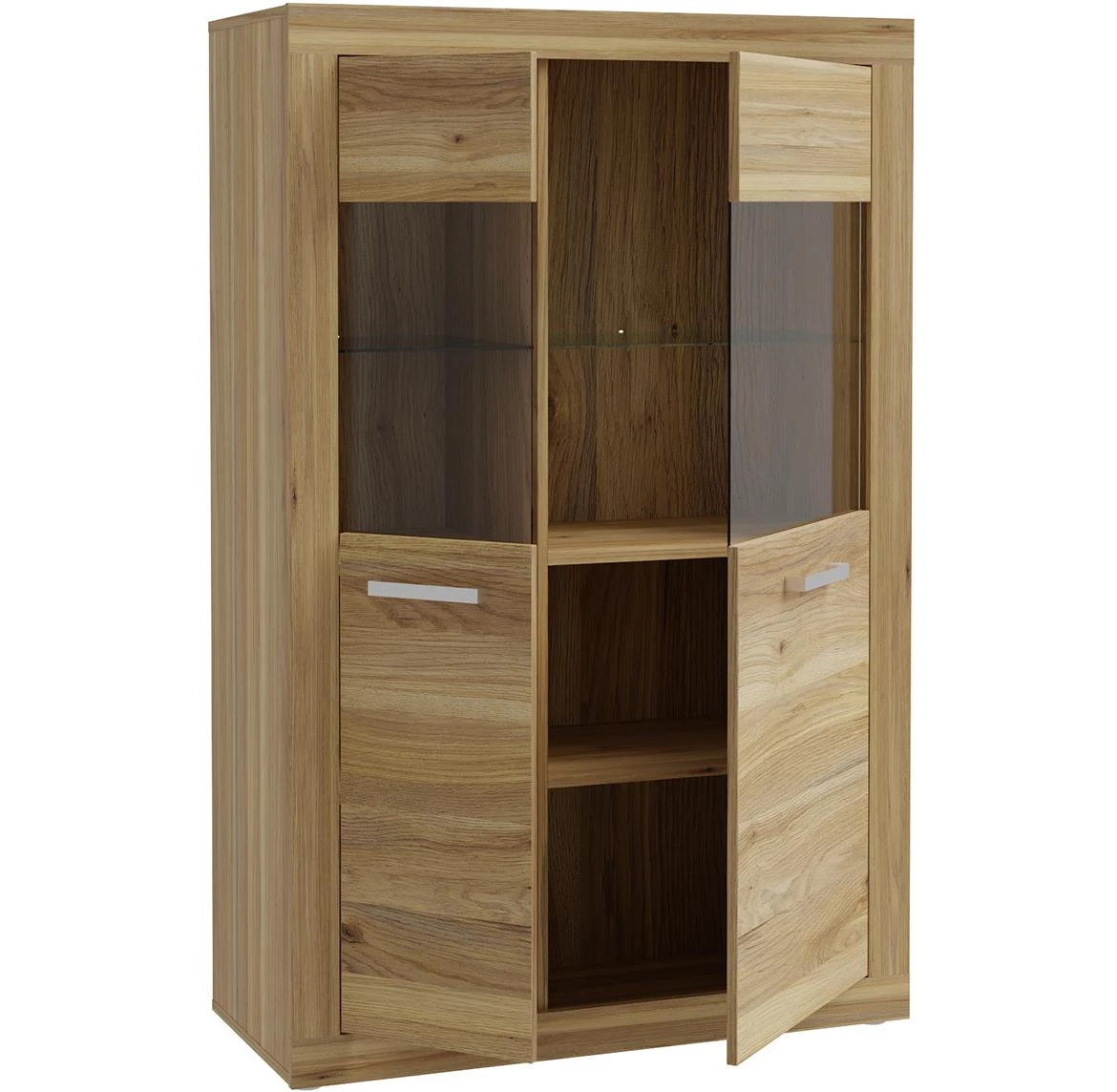 Talino Tbbv422-D108 vitrina 93,1x41x145,9 mauvella hrast