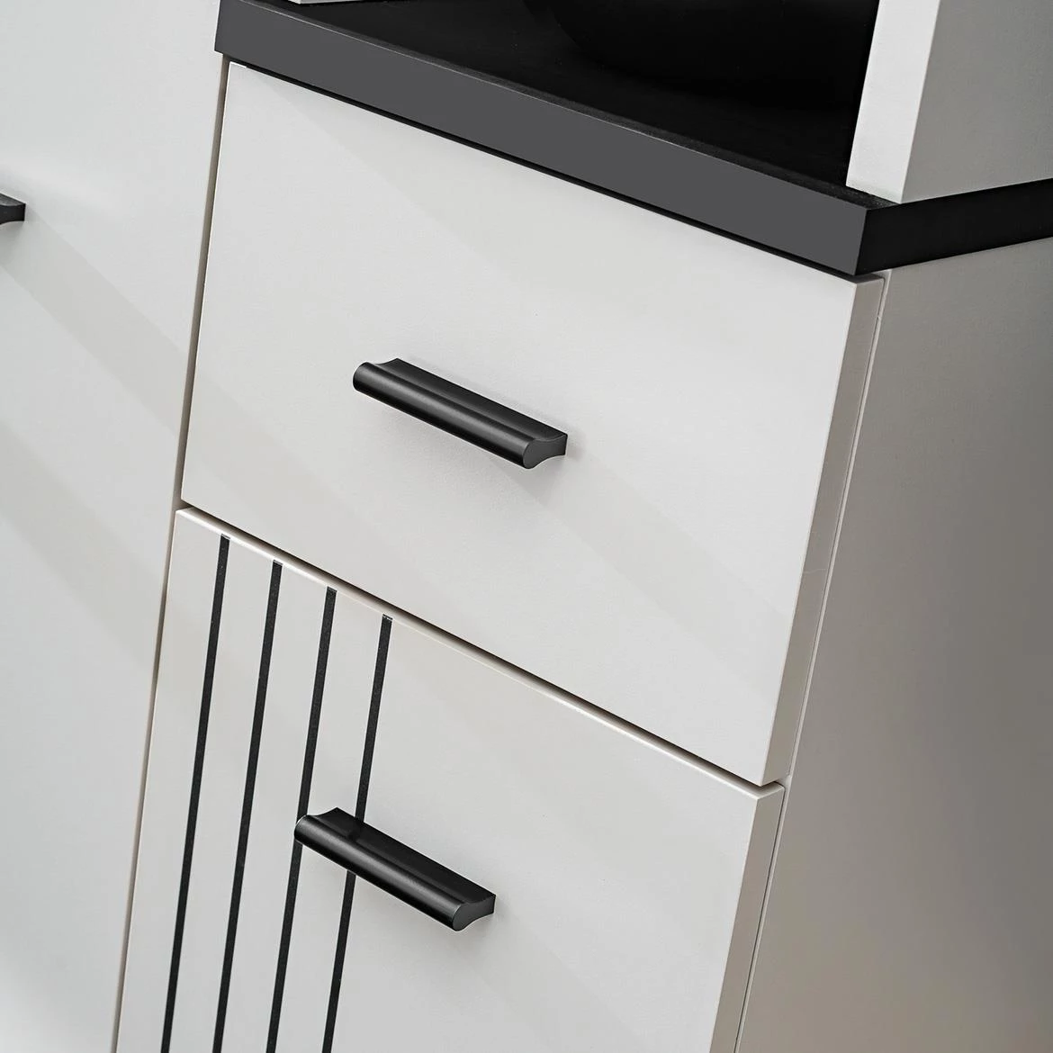 Hugo Cc Hg B+C polica 30x32x203 kašmir bež/crna