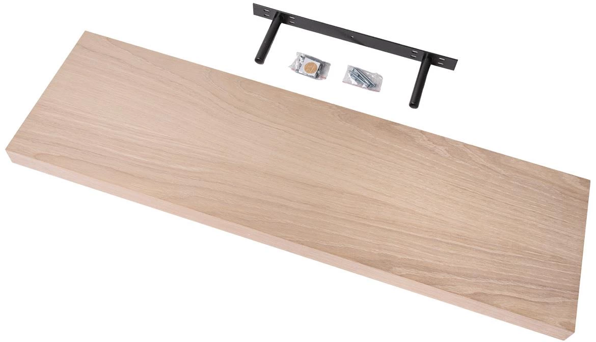 FSD 80/24 zidna polica furnirana hrast dekorom 6567028 80x24x3,8