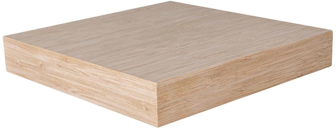 FSD 24/24 zidna polica furnirana bambus dekorom, 656501, 24x24x3,8