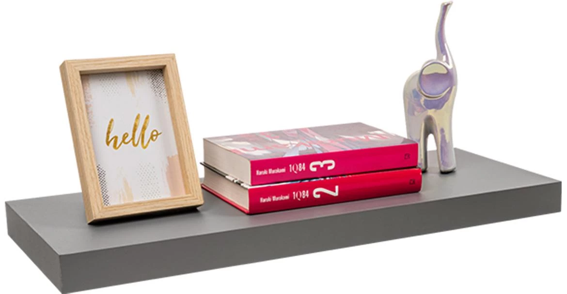 FS 60/24 zidna polica siva 65095 60x24x3,8