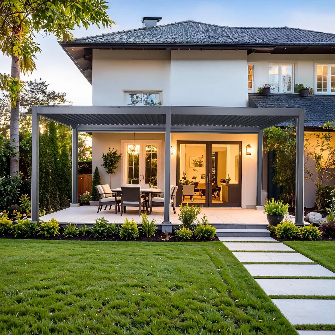 Baštenski paviljon/pergola Merkuri Mak 3x6x2.5m