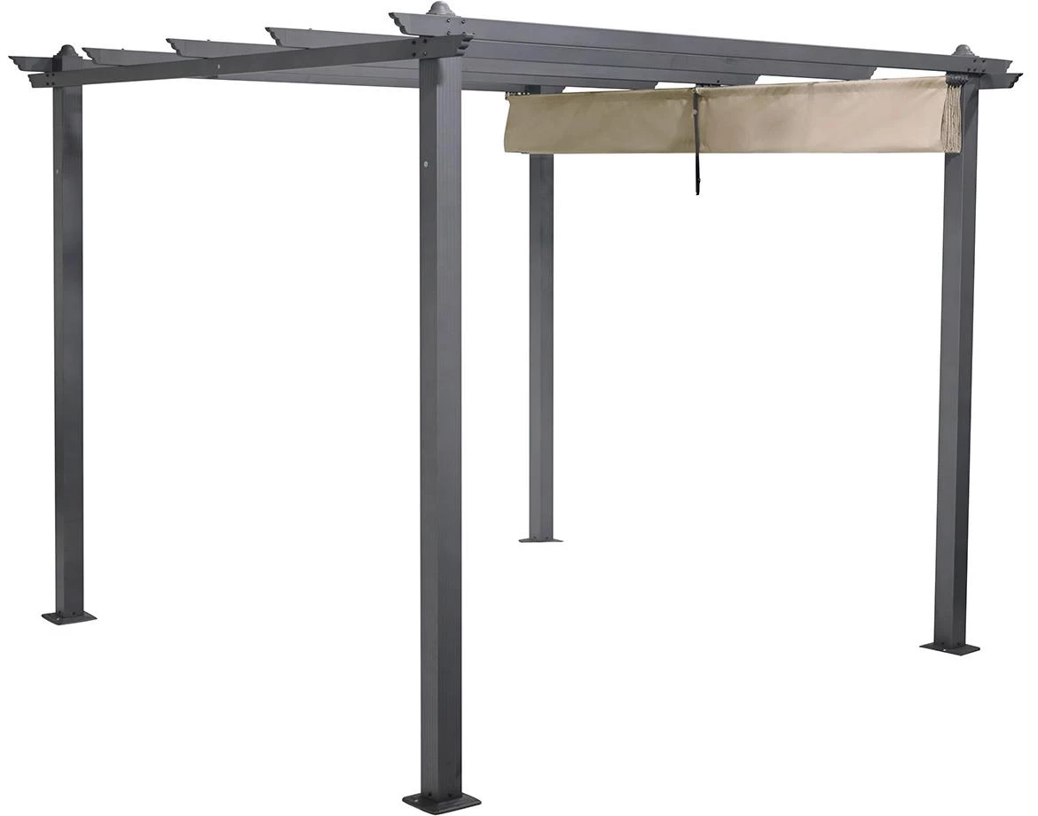 Baštenski paviljon/pergola Peskara 3x3x2,35m bež