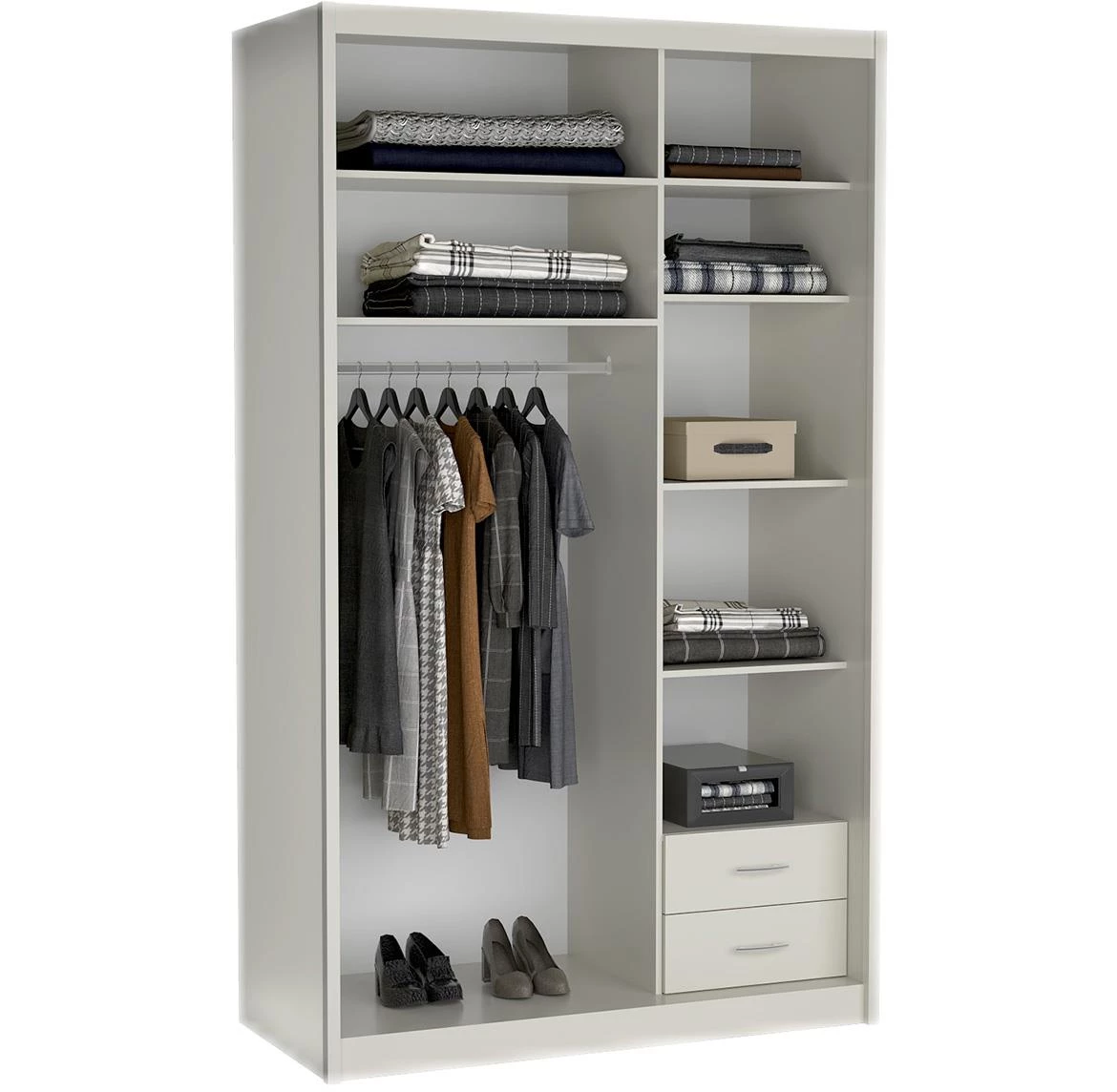 Karol ormar 143x67x240 kašmir bež