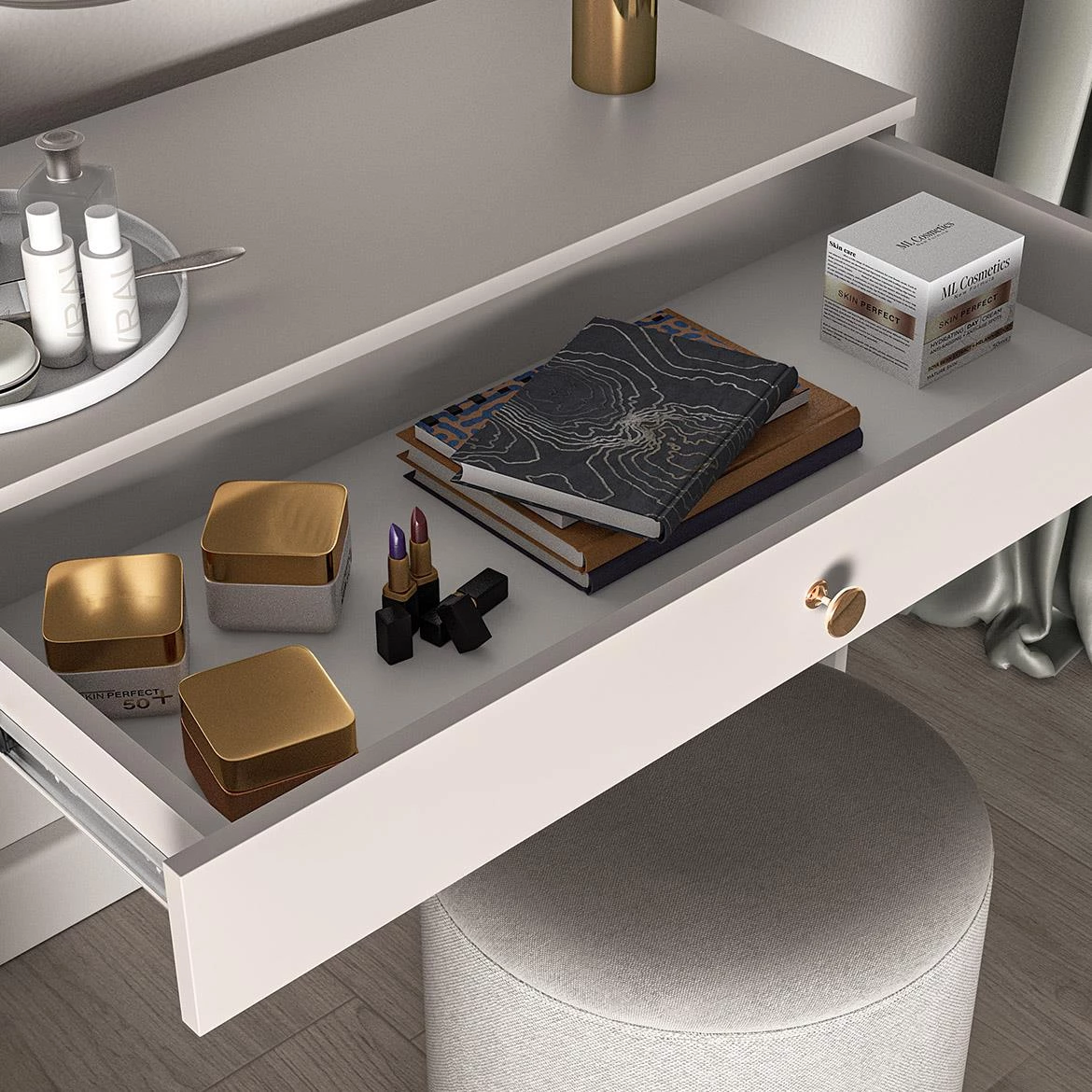 Selgin 09 toaletni sto 92x40x79 kašmir bež