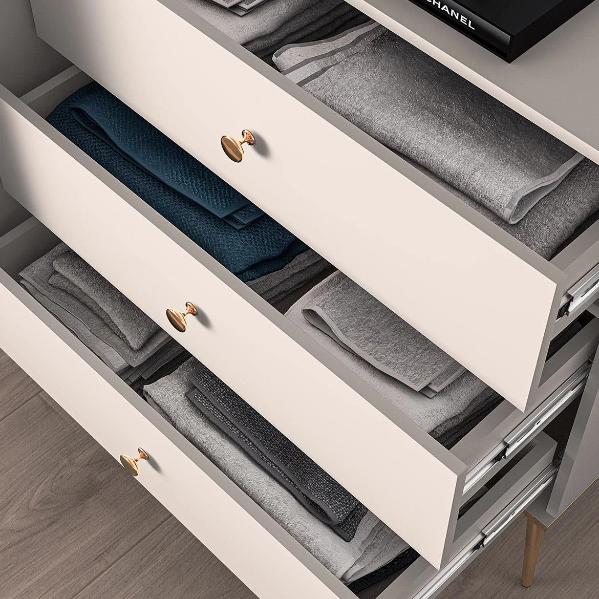 Selgin 03 komoda 160x40x85 kašmir bež