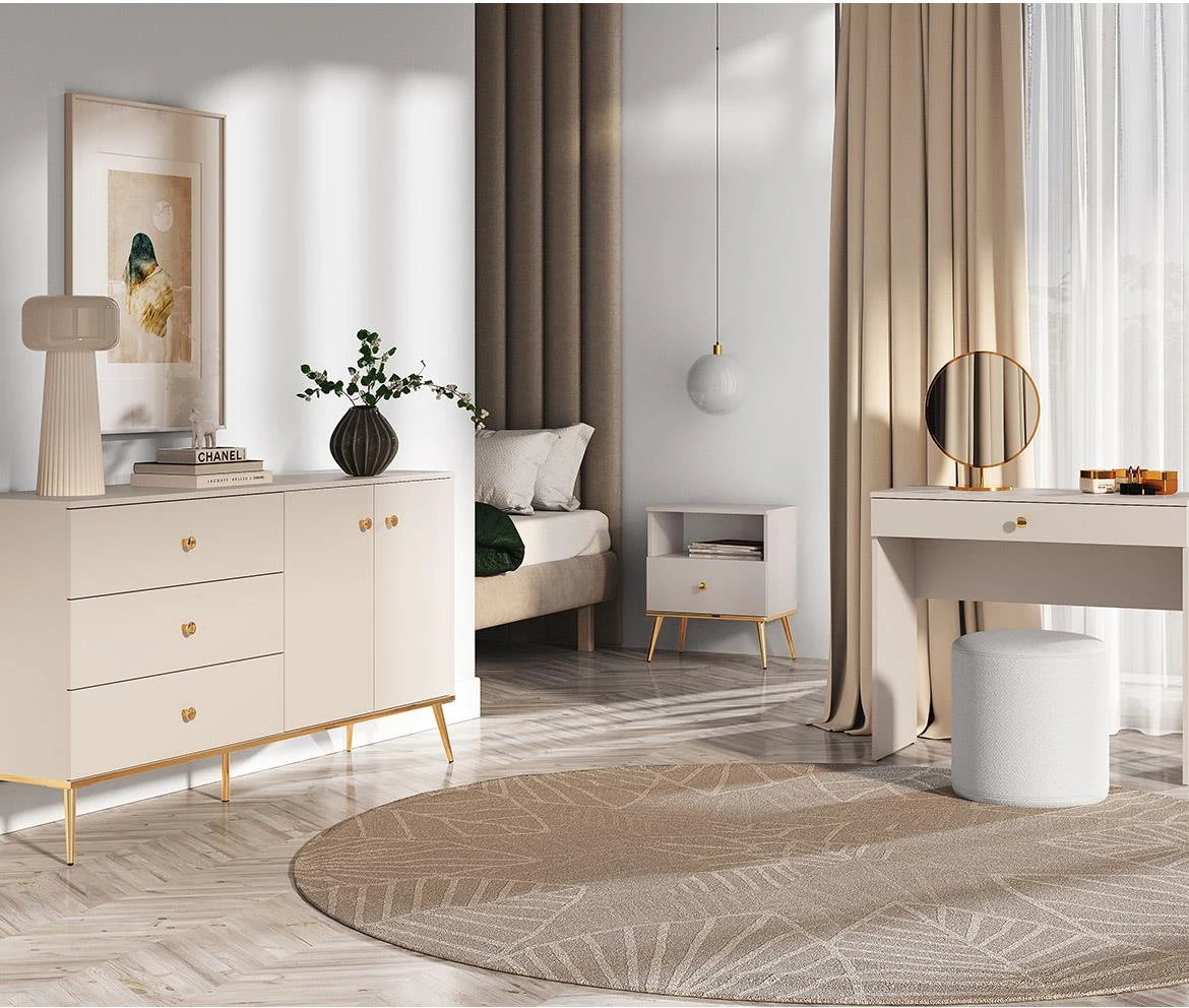 Selgin 03 komoda 160x40x85 kašmir bež