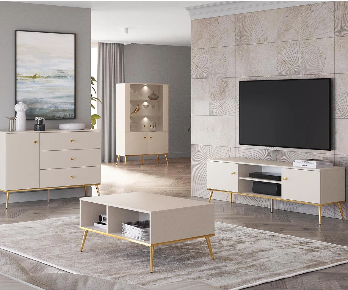 Selgin 03 komoda 160x40x85 kašmir bež