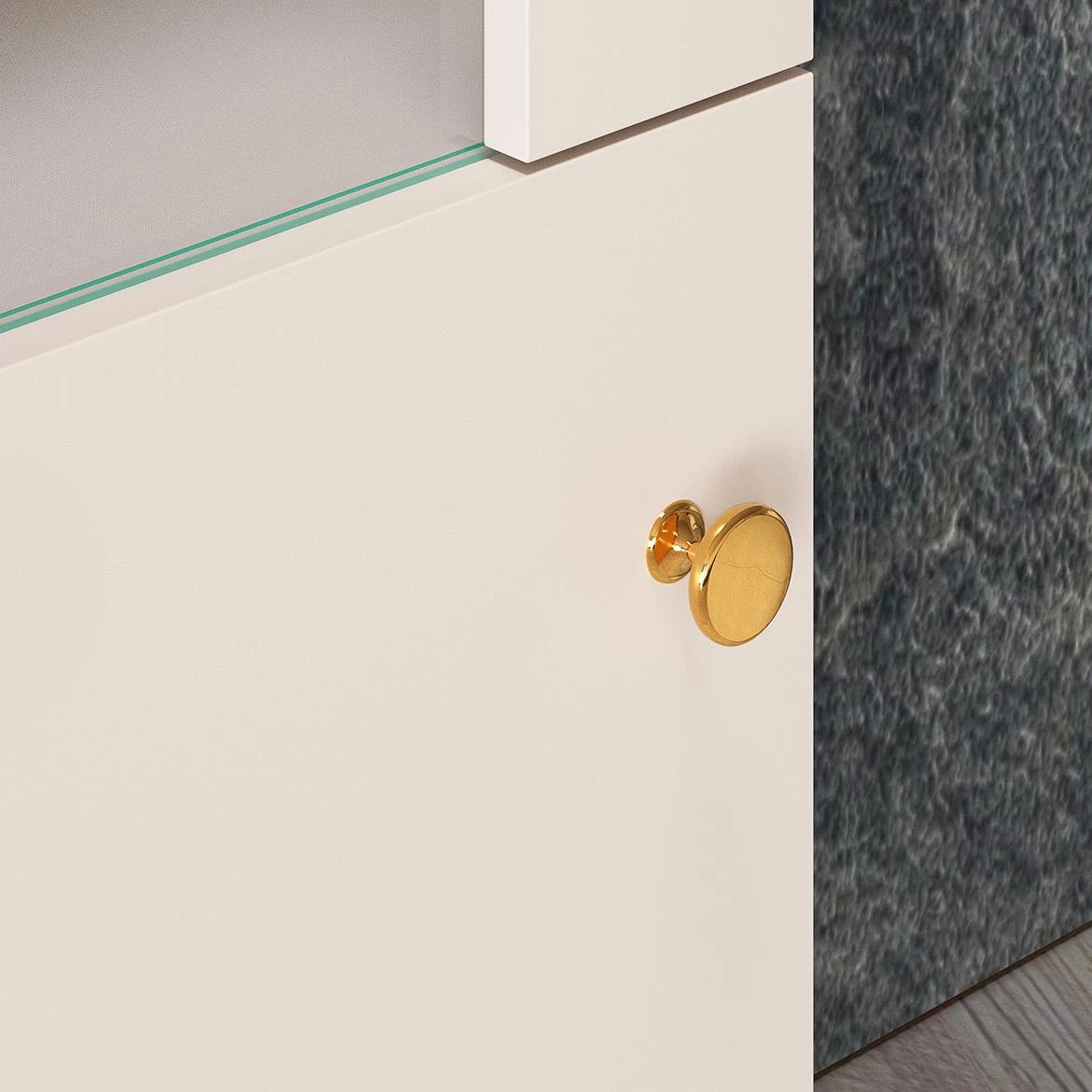 Selgin 01 vitrina 55x40x190 kašmir bež