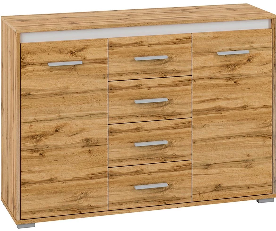 Mavo komoda 120x34x85 wotan hrast