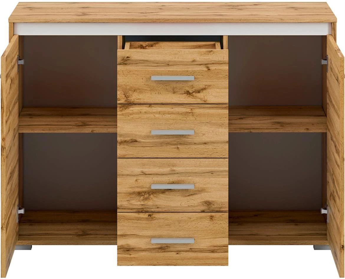 Mavo komoda 120x34x85 wotan hrast