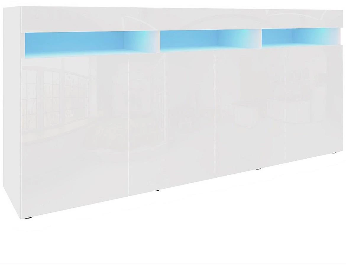 Izumi 175 WH komoda mat/s?a?no bela