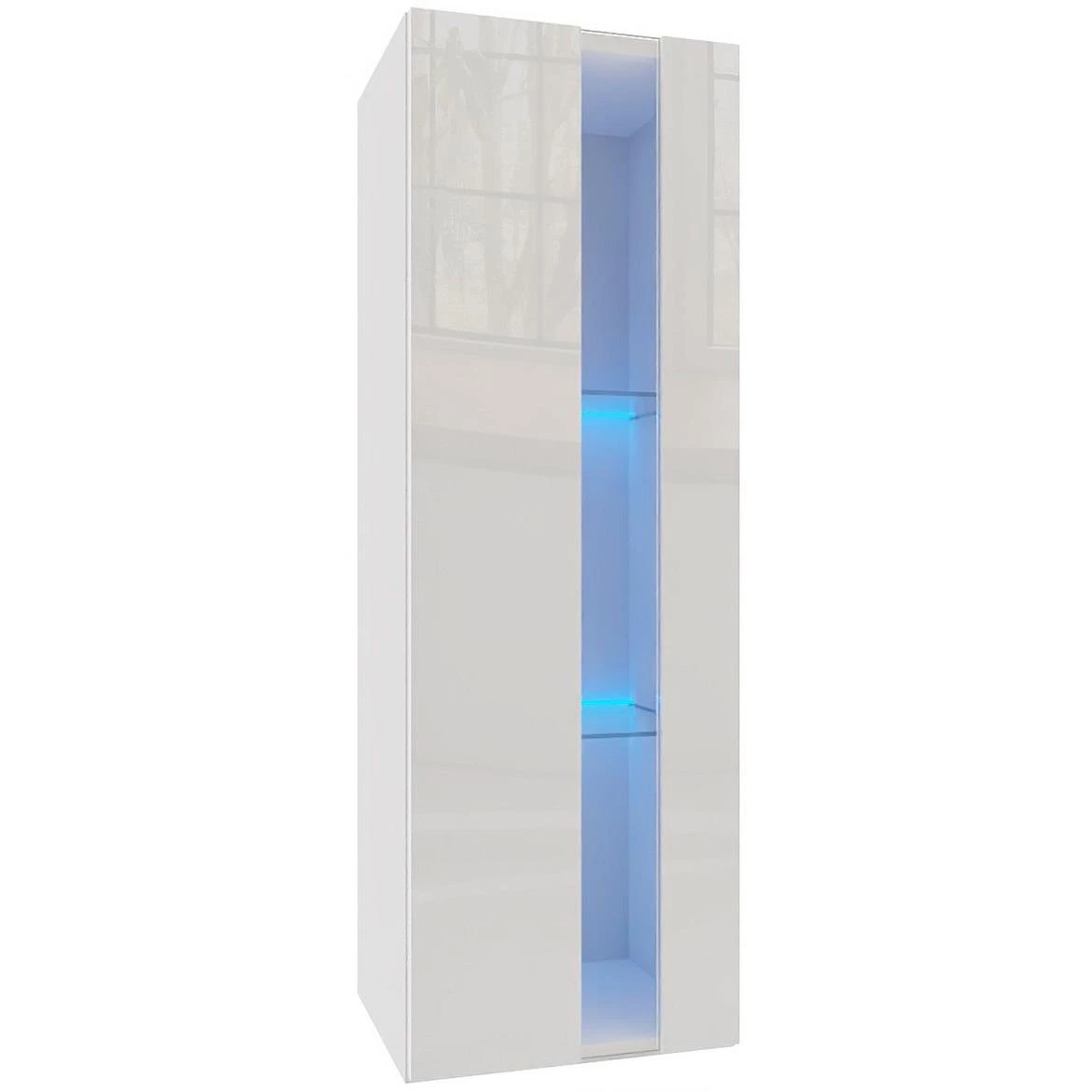 Izumi 1 WH viseca polica, mat/s?a?no bela