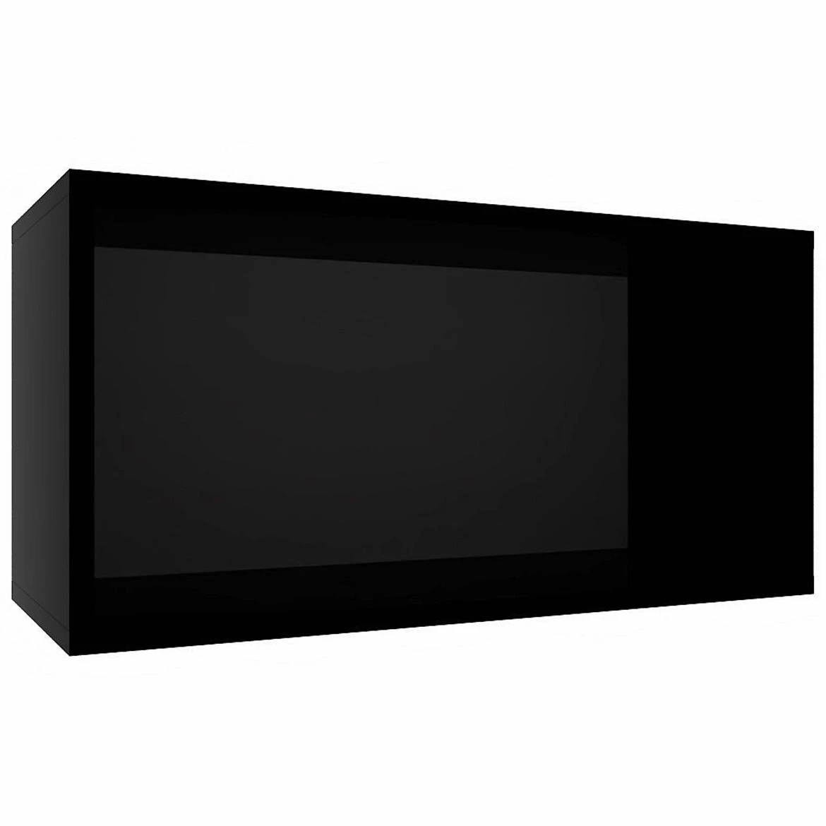 Viseca polica Izumi-11-BL, crna mat