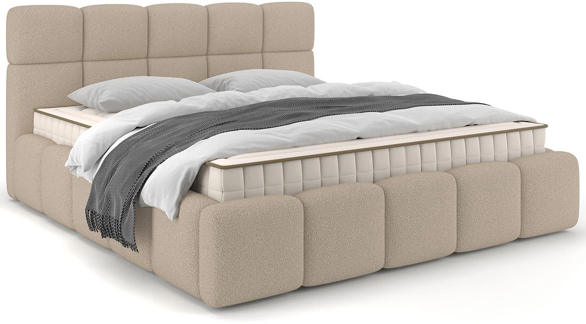 Fluffy krevet 160/200 Quelle 05 bež