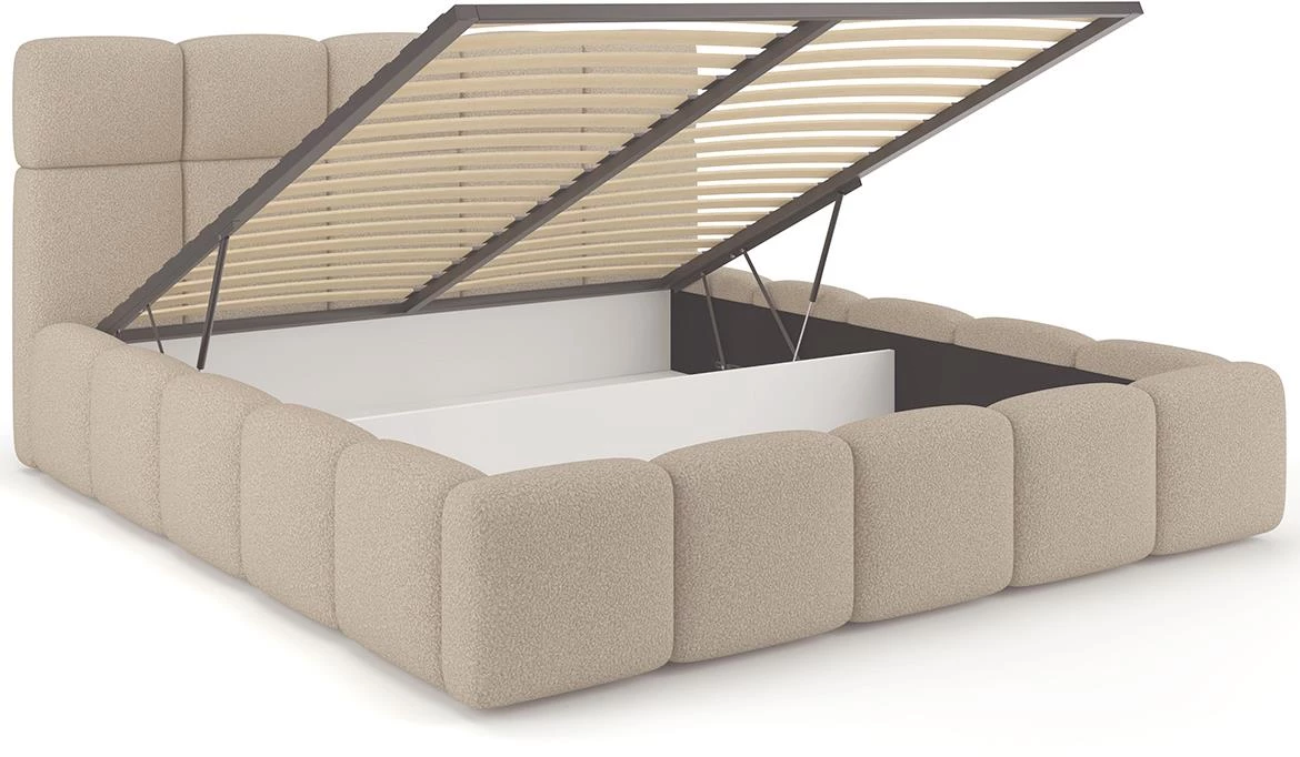 Fluffy krevet 140/200 Quelle 05 bež