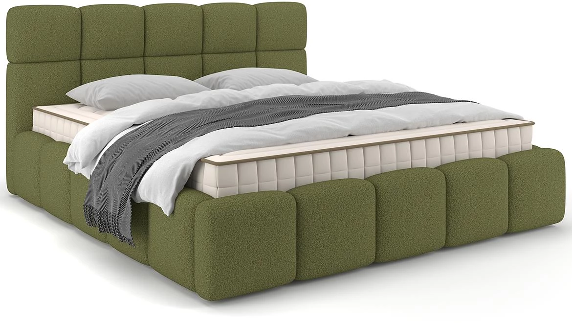 Fluffy krevet 120/200 Quelle 38 zeleni