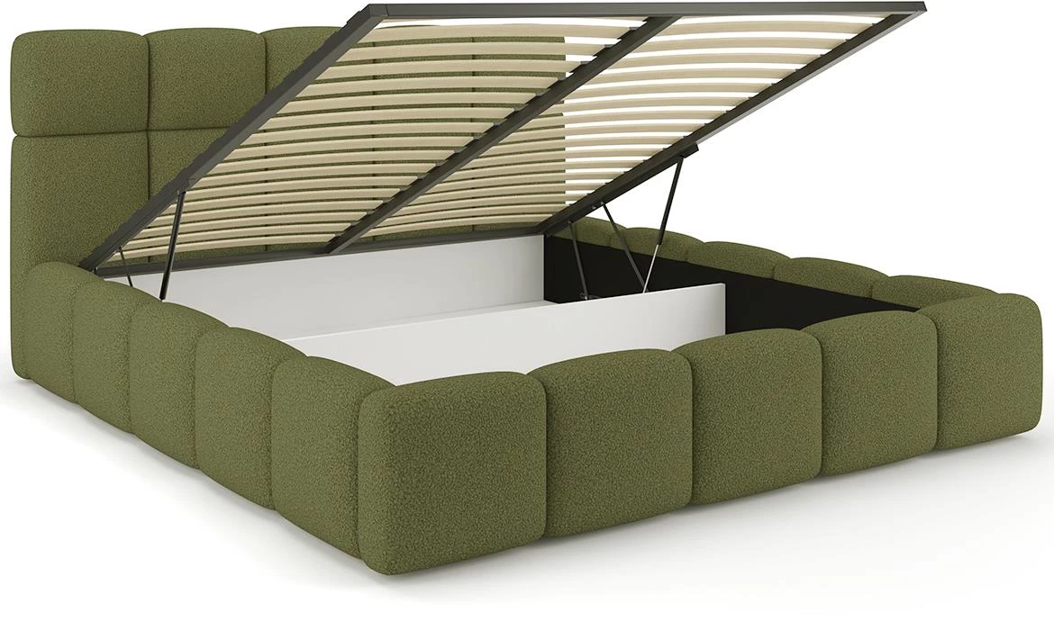 Fluffy krevet 120/200 Quelle 38 zeleni