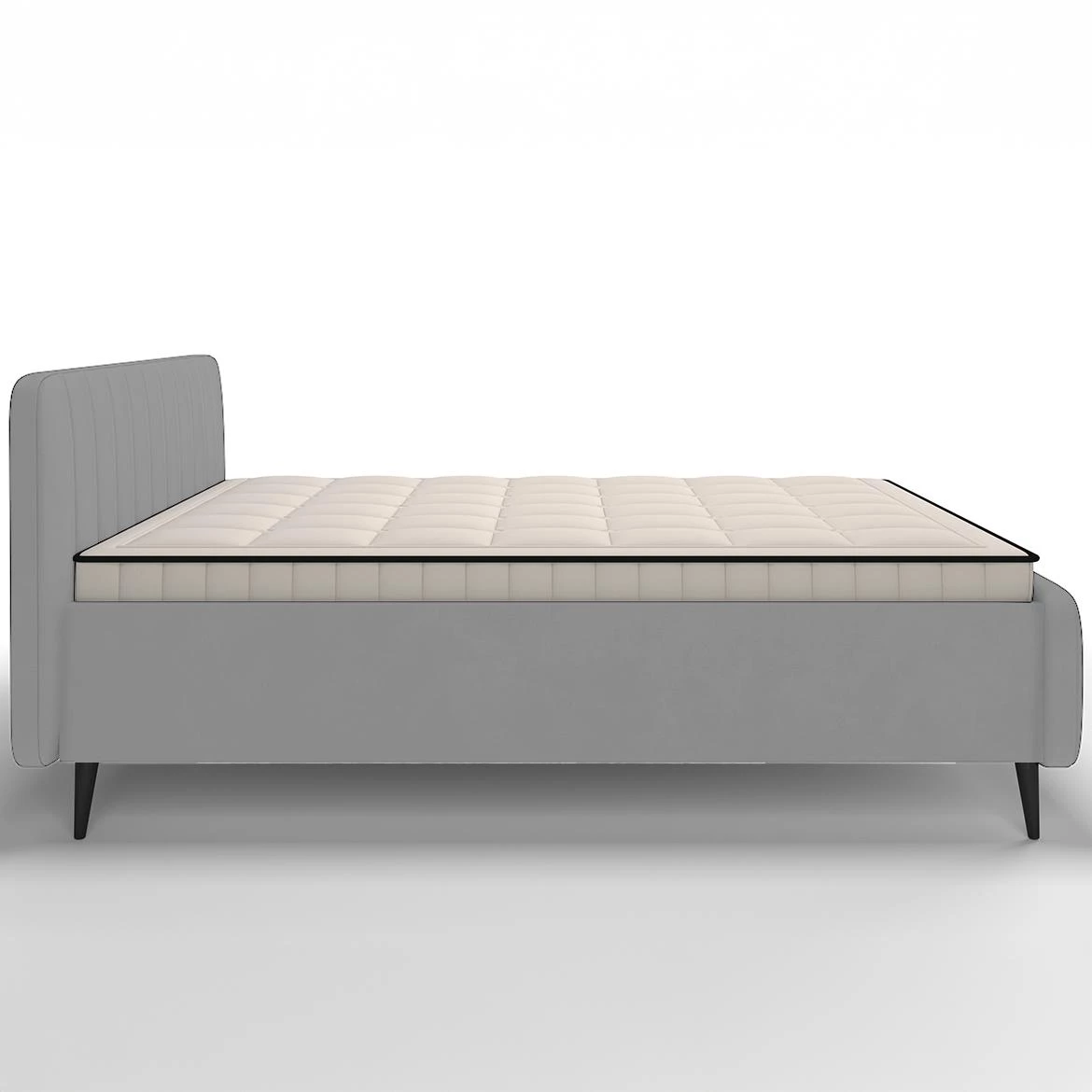 Amber krevet 160/200 Amon 10 sivi