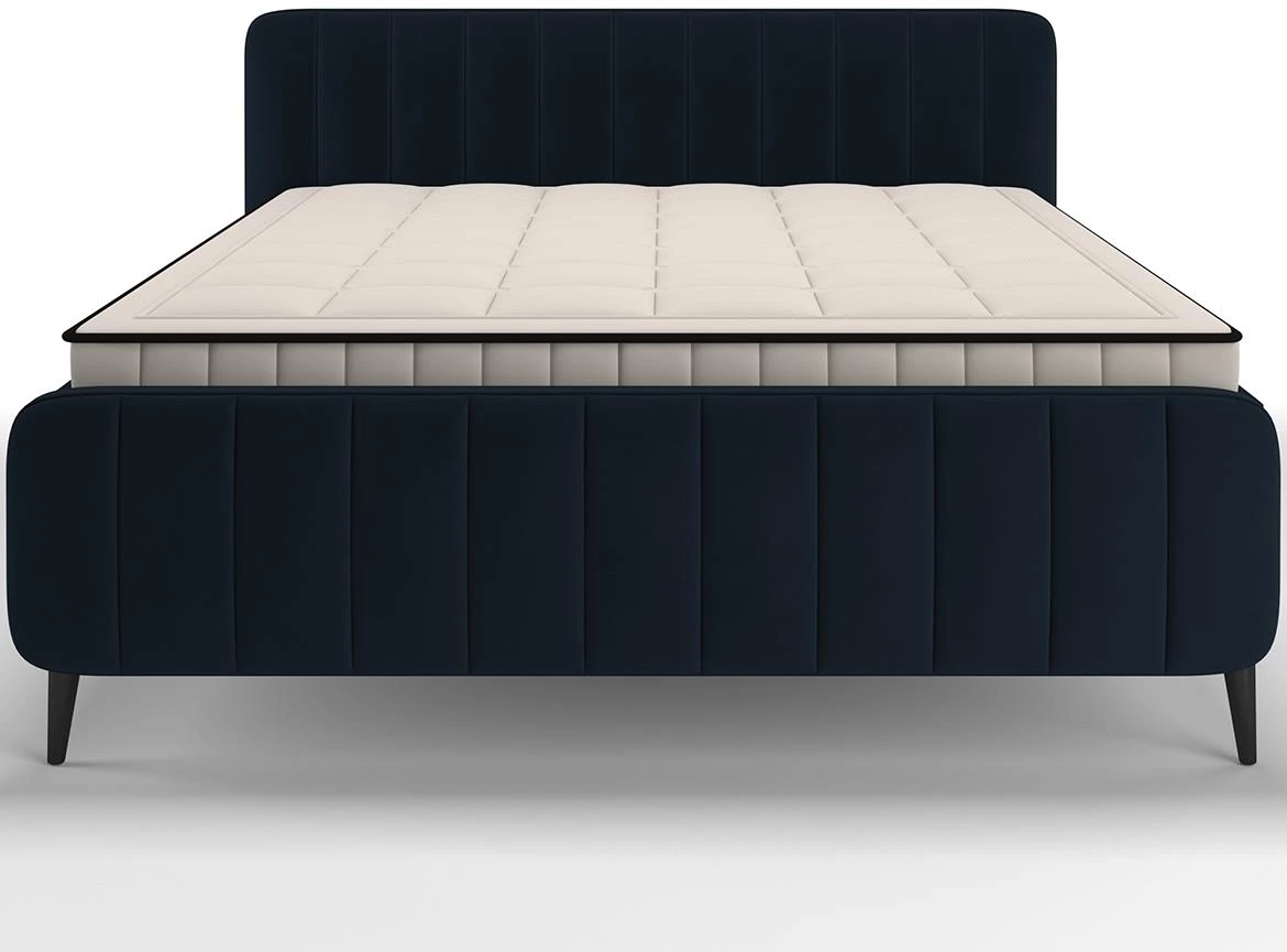 Amber krevet 140/200 Amon 07 teget plava