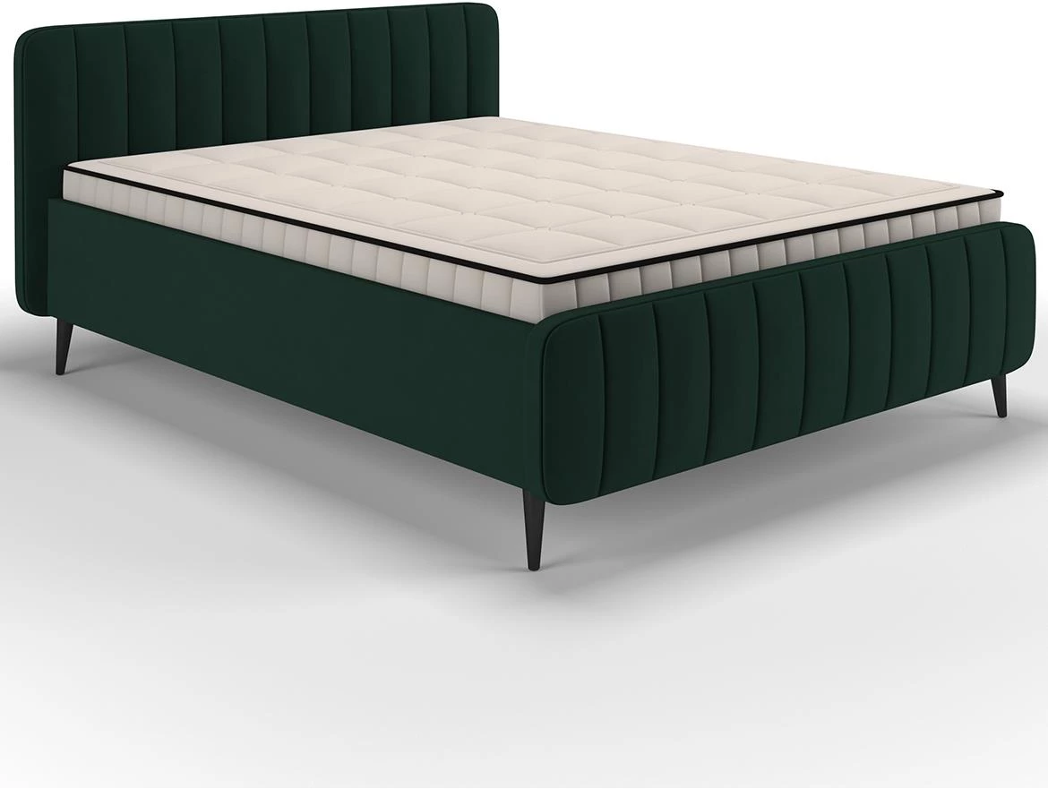 Amber krevet 140/200 Amon 06 zeleni