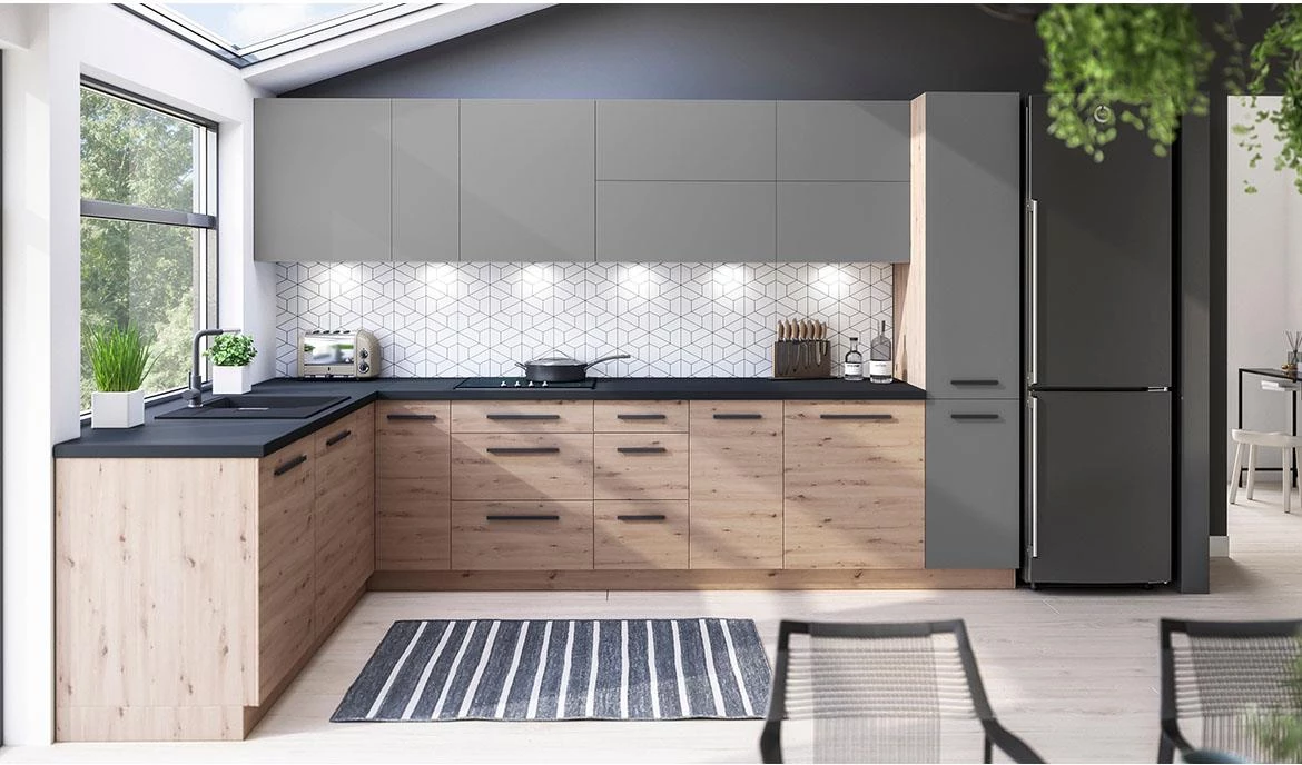 Langen D60ZK bež kuhinjski ormaric