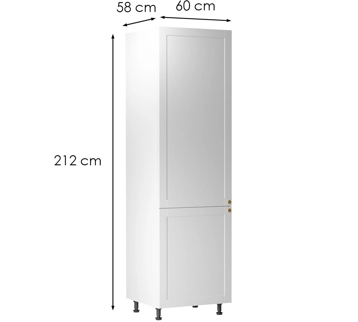 Linea d60r beli kuhinjski ormaric