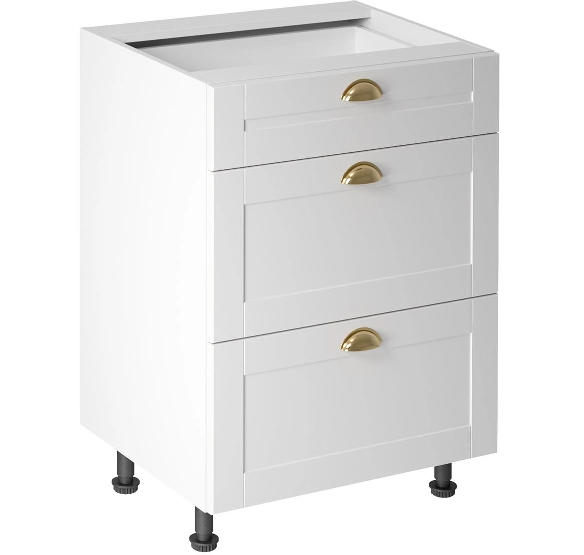 Linea d60s3 beli kuhinjski ormaric