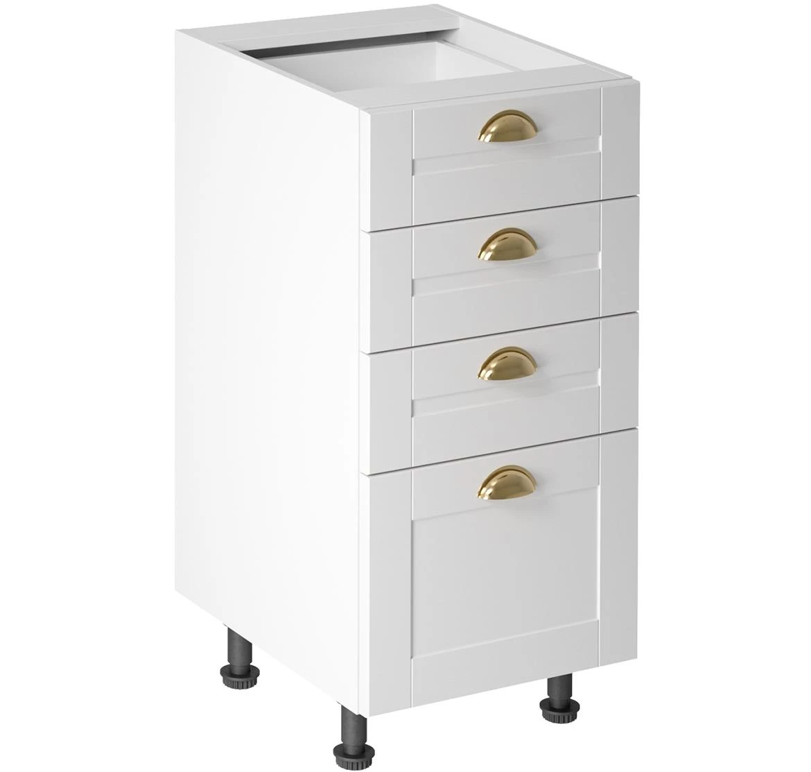 Linea d40s4 beli kuhinjski ormaric