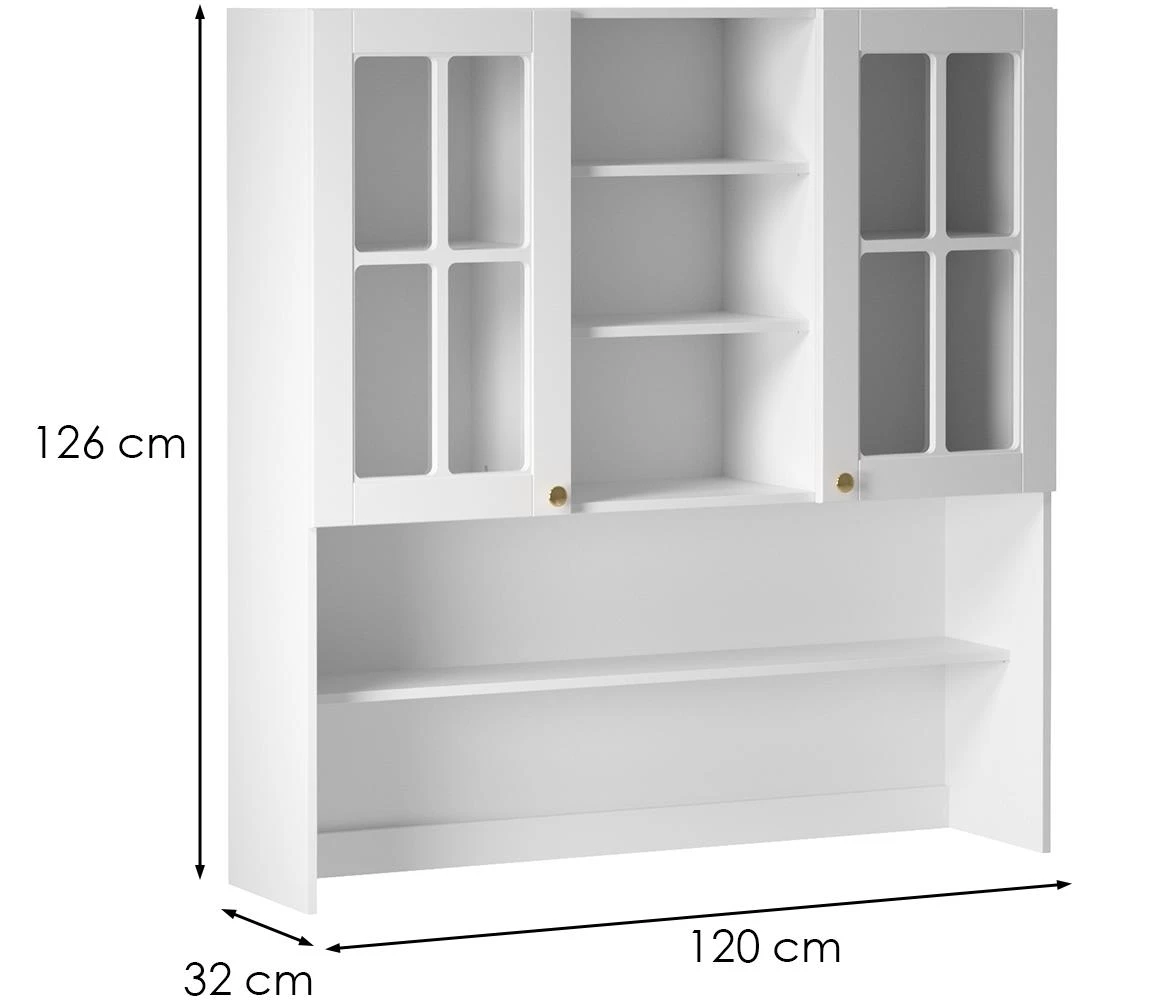 Linea k120 beli kuhinjski ormaric
