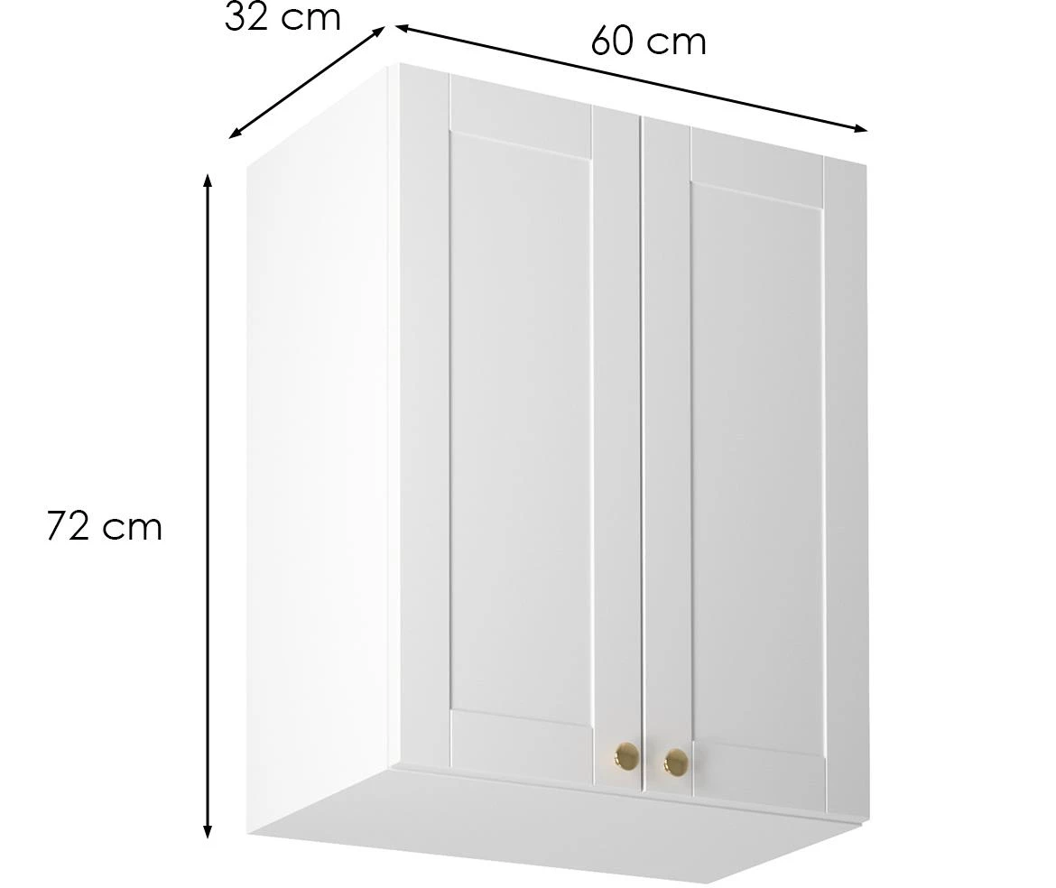 Linea g60 beli kuhinjski ormaric