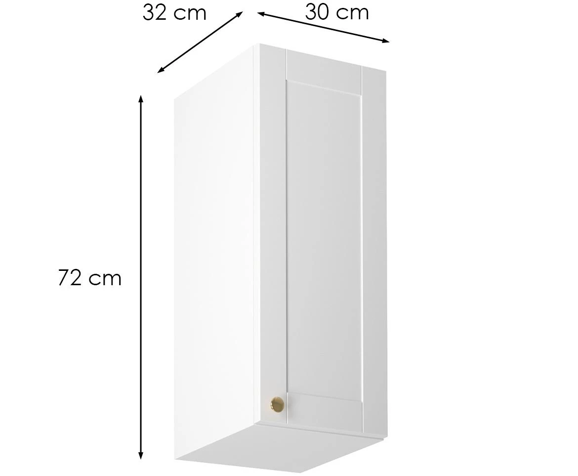 Linea g30 beli kuhinjski ormaric