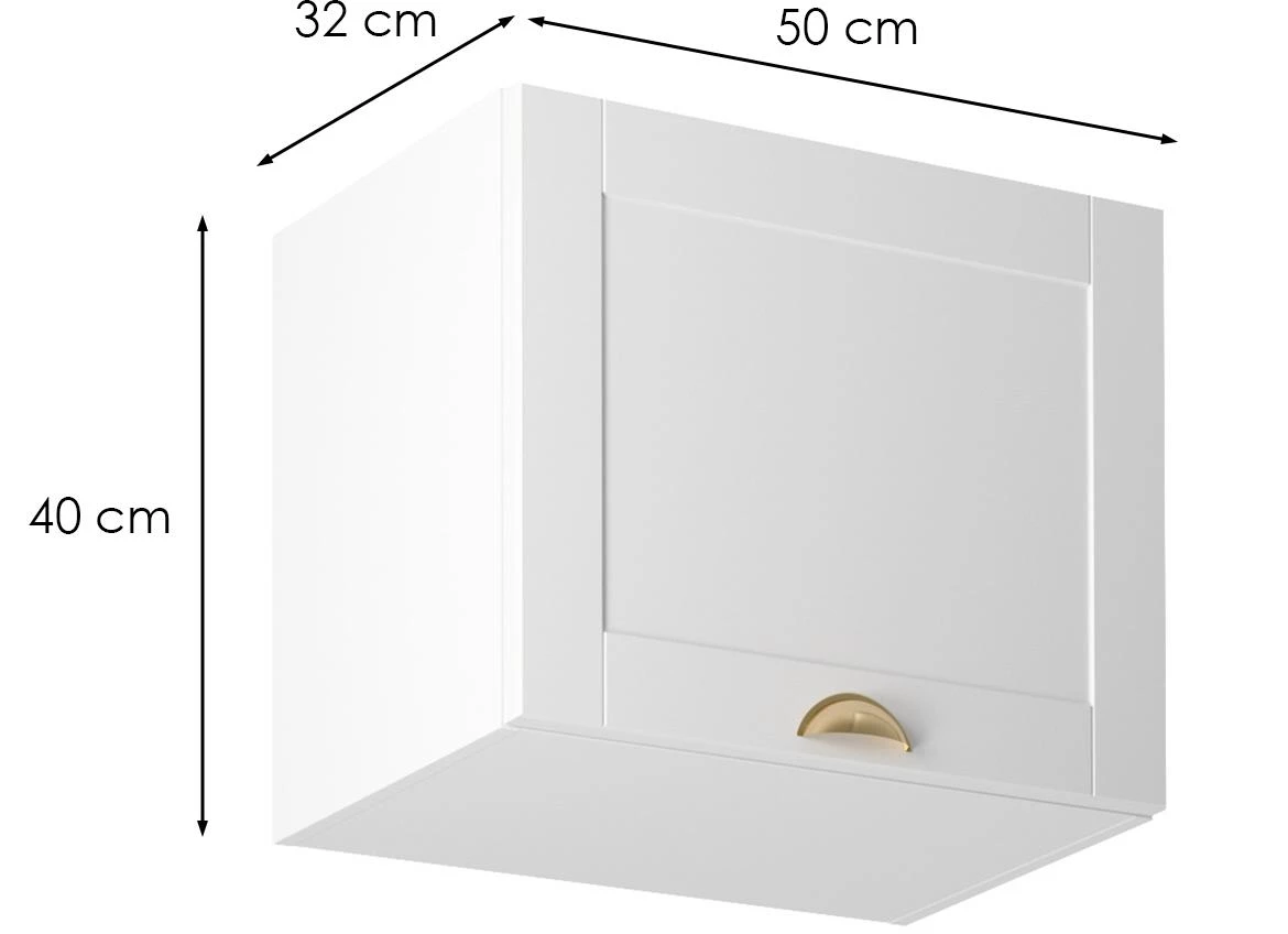 Linea g50k beli kuhinjski ormaric