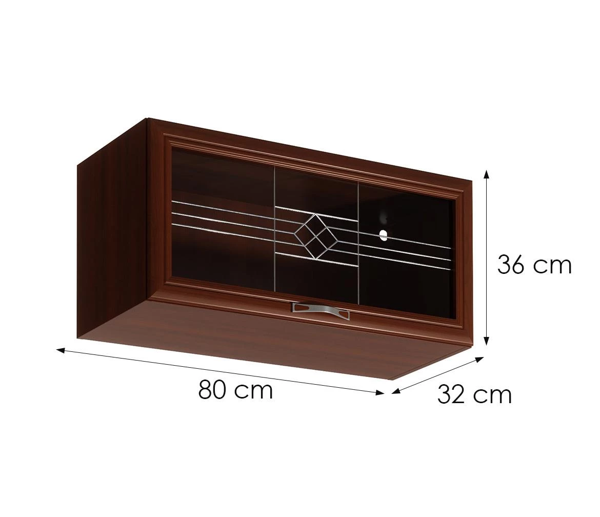 Kuhinjski ormaric Sicily G80KS, orah Milano