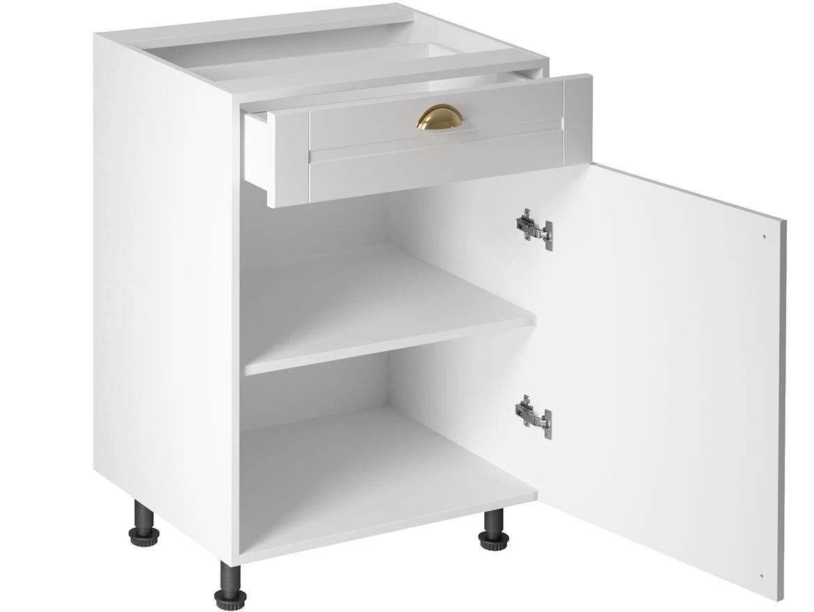 Linea d60s1 beli kuhinjski ormaric