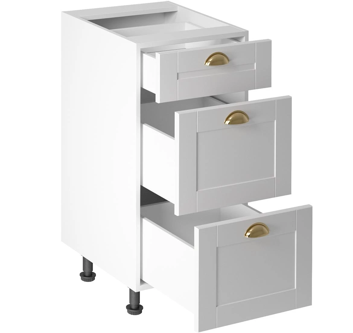 Linea d40s3 beli kuhinjski ormaric