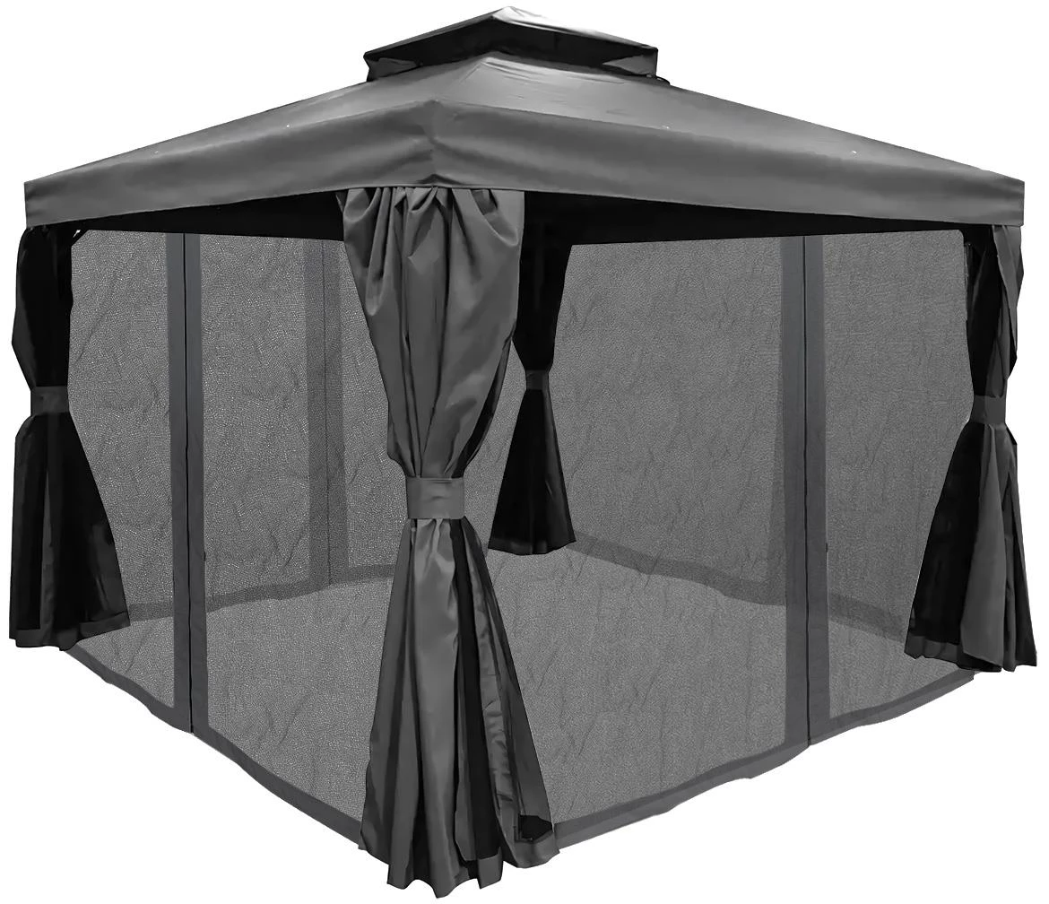 Baštenski paviljon Porto 3x4x2,7m grafit