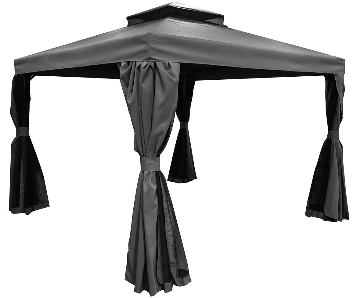 Baštenski paviljon Porto 3x4x2,7m grafit