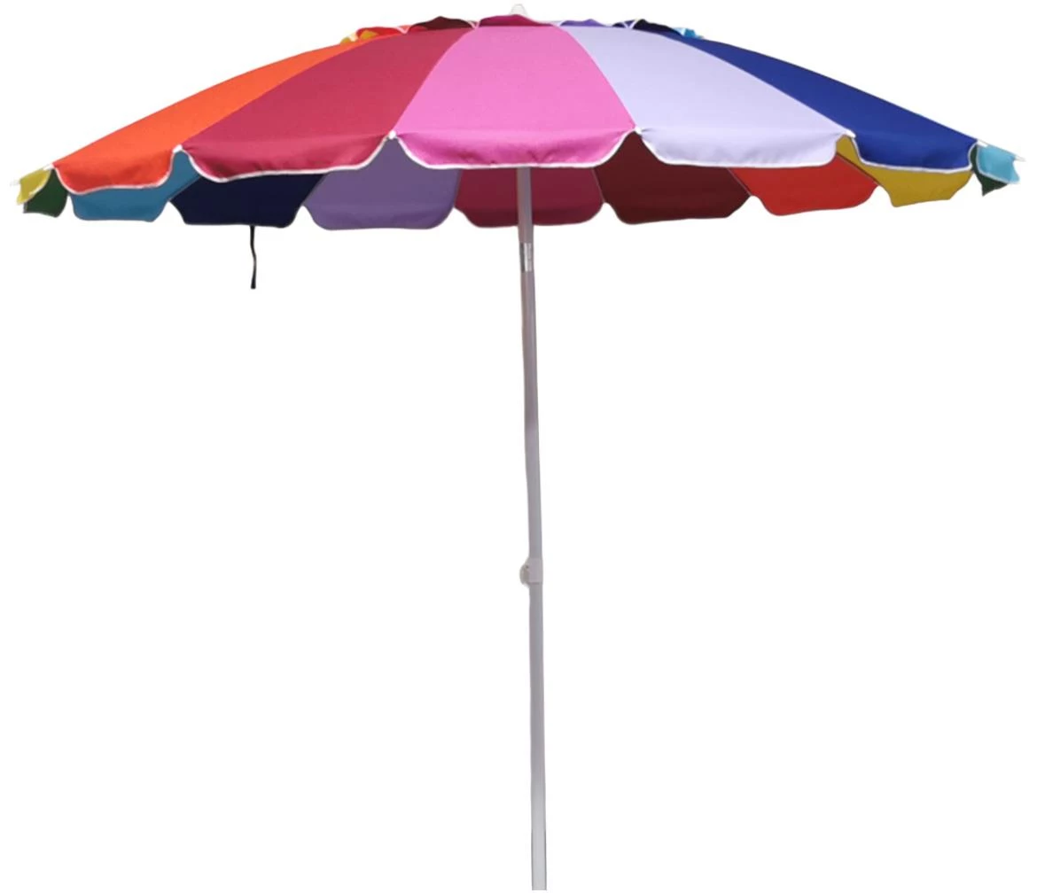 Suncobran za plažu 240 cm šareni 8031754