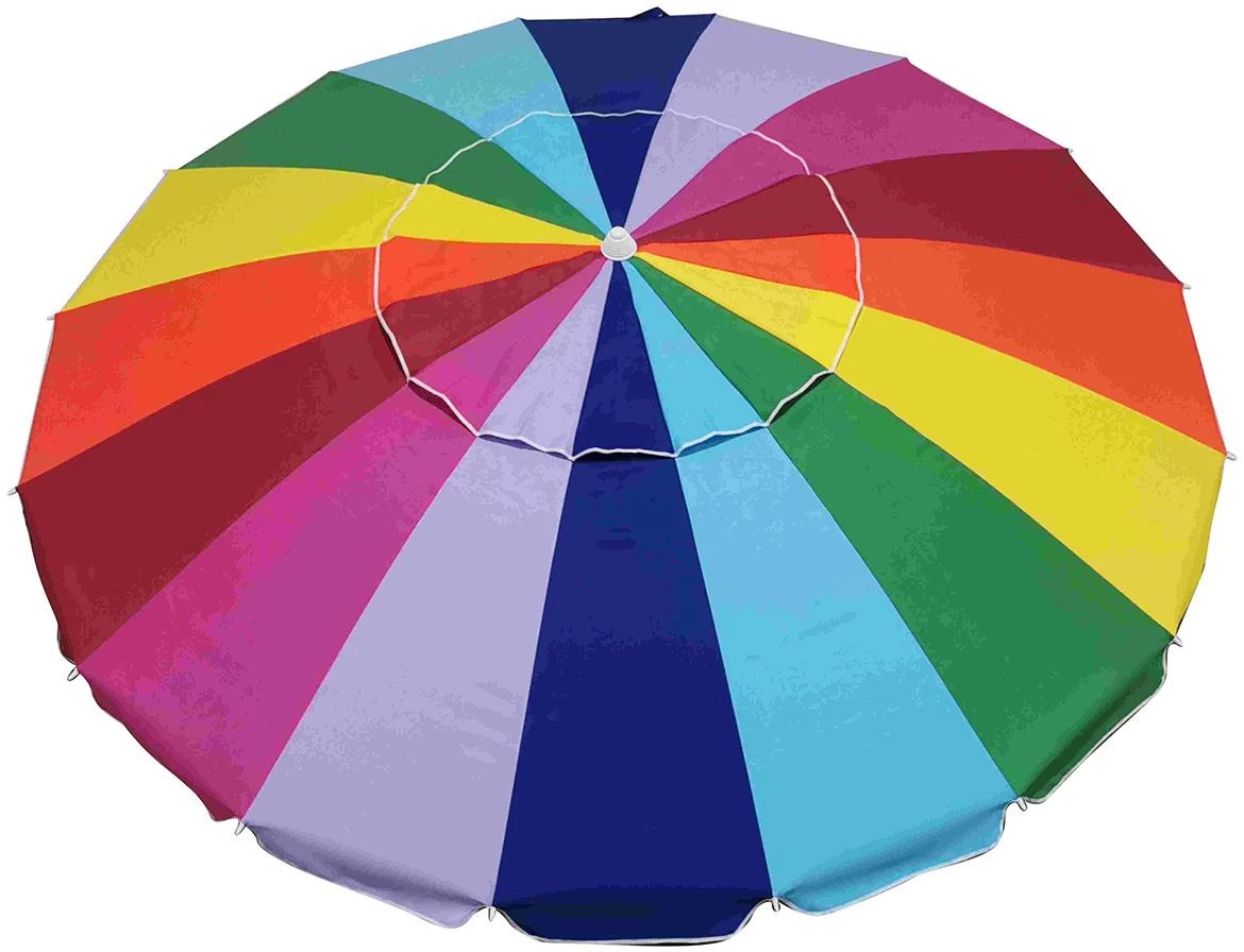 Suncobran za plažu 240 cm šareni 8031754