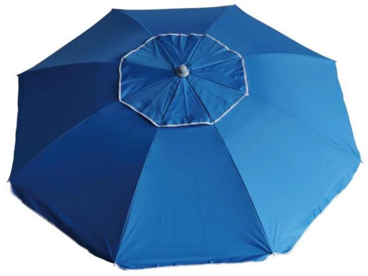 Suncobran za plažu 200 cm plavi 8031505