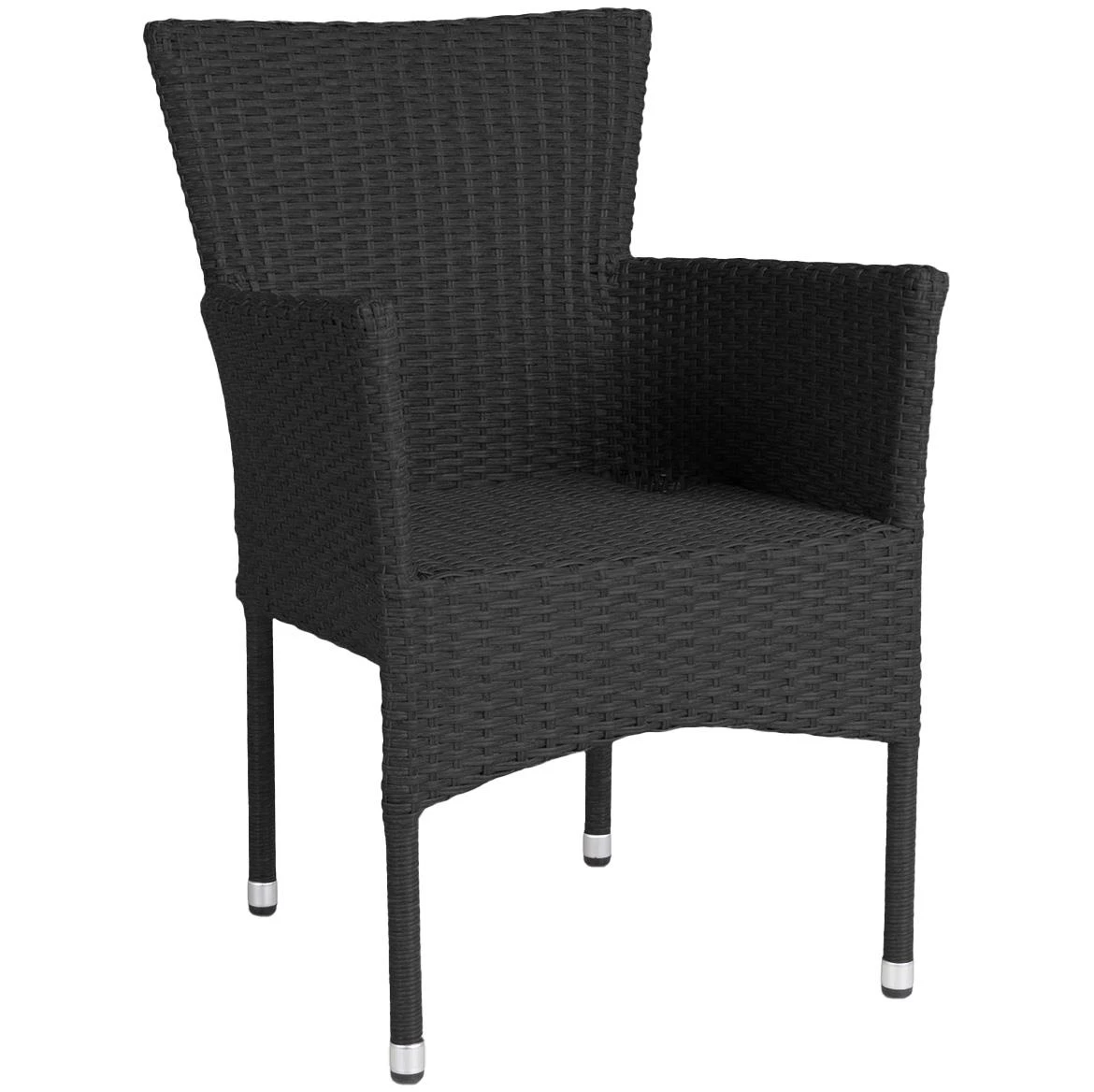 Rana stolica od tehnoratana, crna 8031765