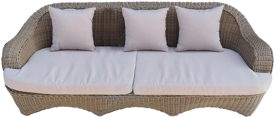 Rhodes set od tehnoratana, sivi 8061338