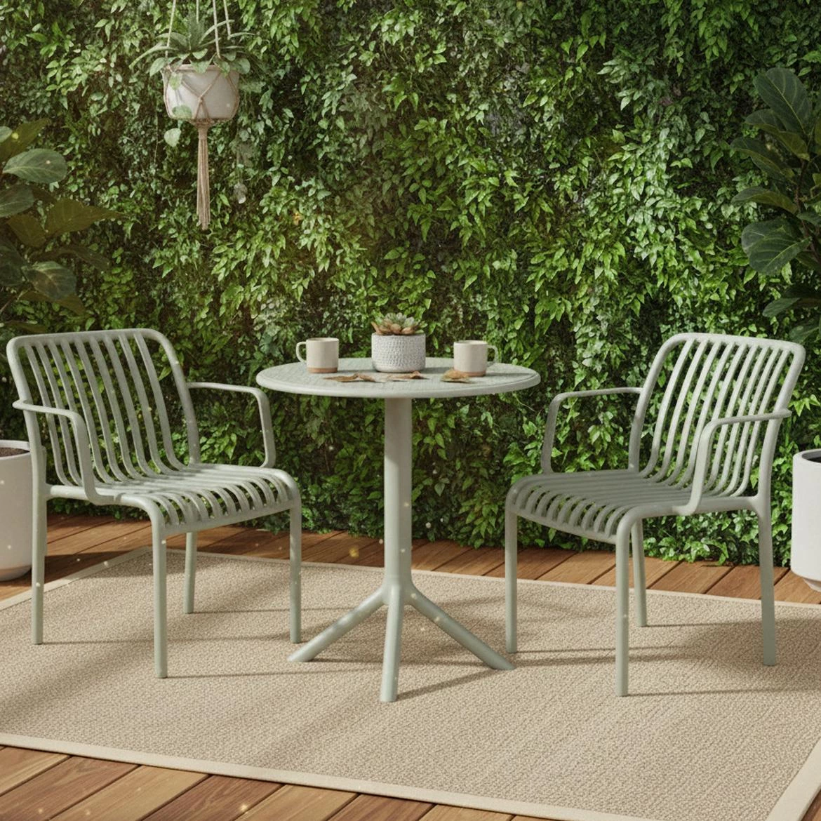 Plasticna stolica zelena 8042201