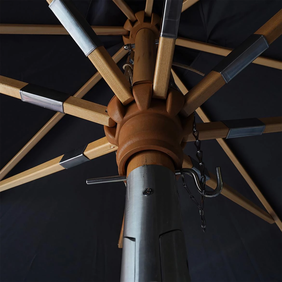 Suncobran Malaga 300cm sivi 8041062