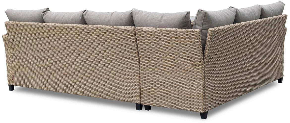 Baštenski set od veštackog ratana Stockholm natural