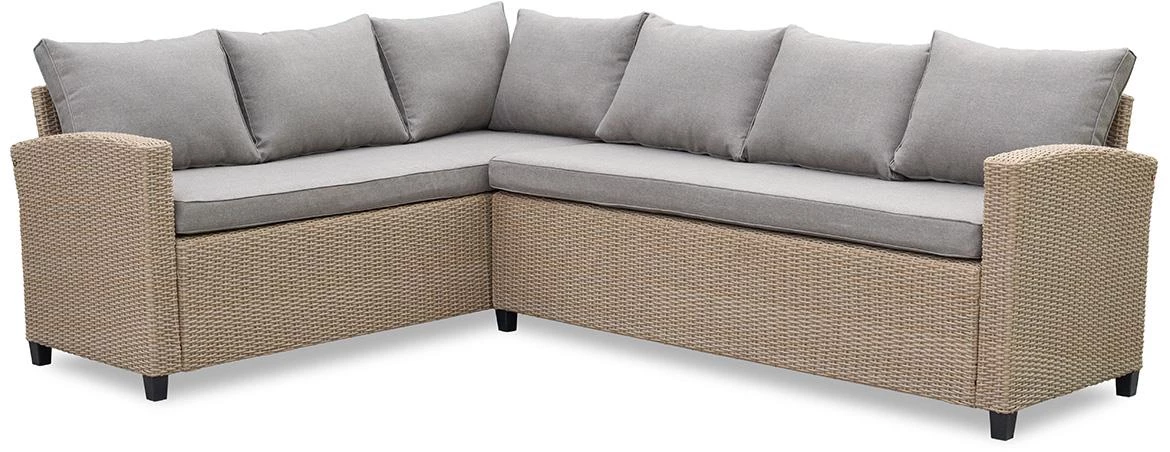 Baštenski set od veštackog ratana Stockholm natural