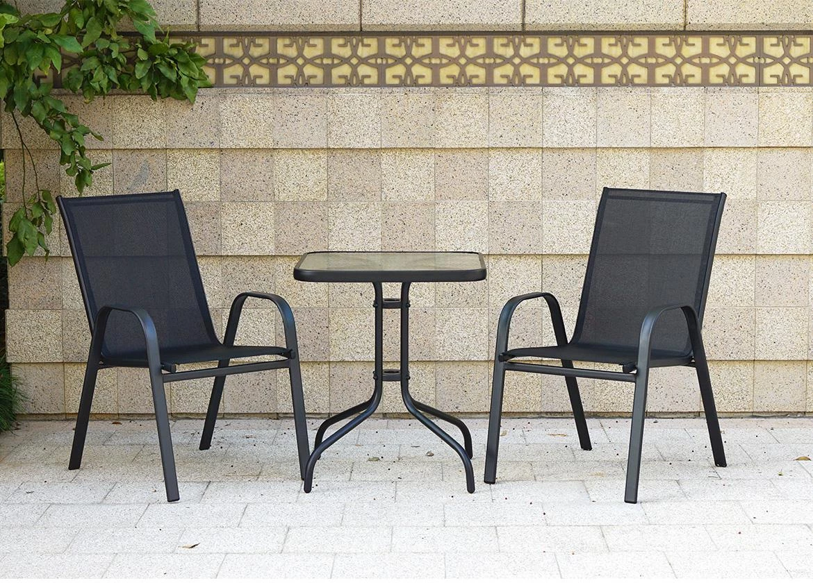 Baštenska stolica Nadja crna 8033237