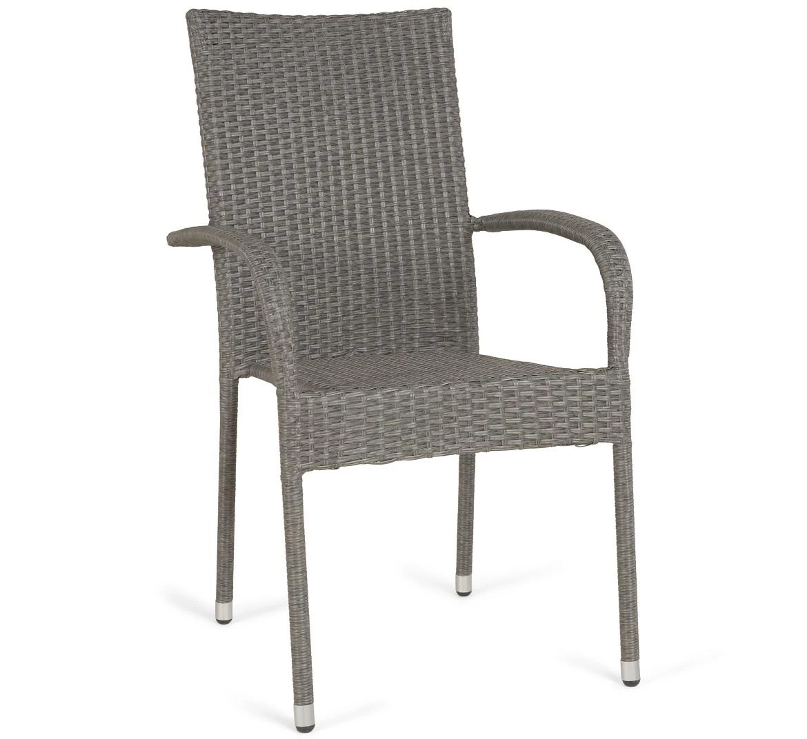 Pariso stolica od tehnoratana, siva 8042216