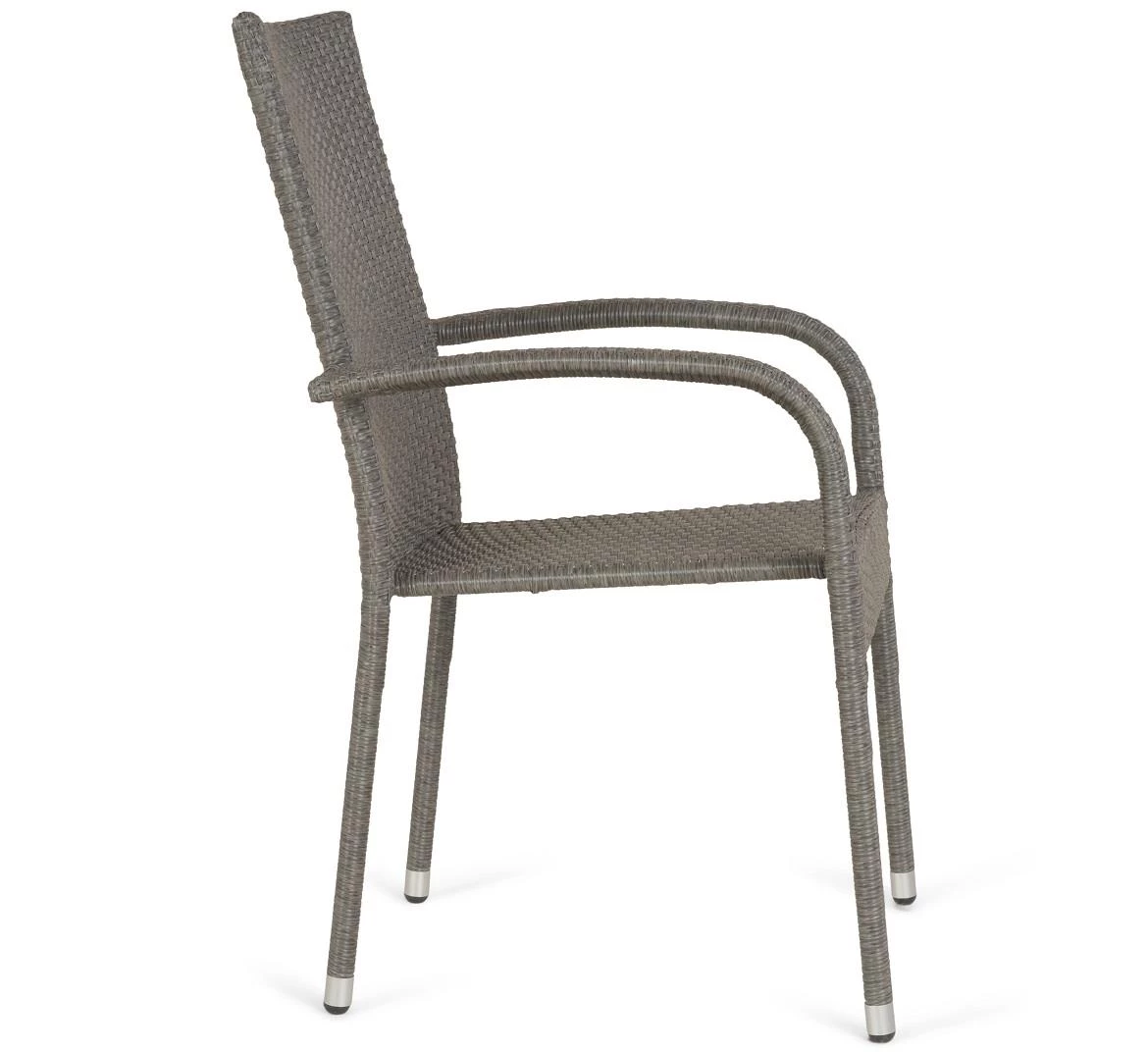 Pariso stolica od tehnoratana, siva 8042216